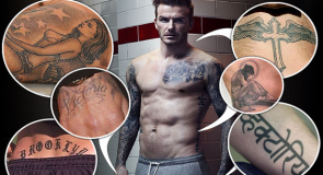 Arti Tato di Tubuh Mantan Pesepak Bola David Beckham